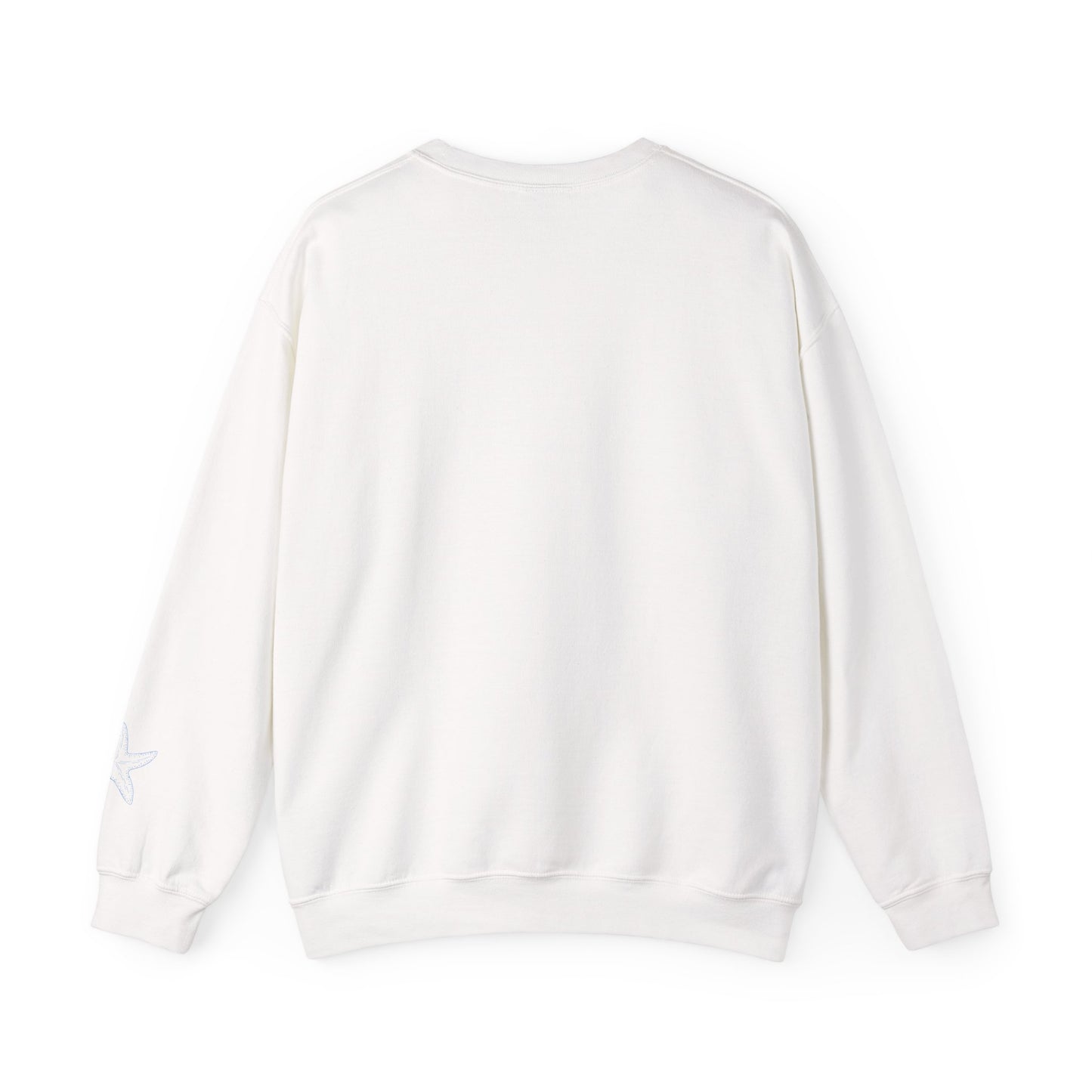 Seashell Coastal Crewneck Sweatshirt